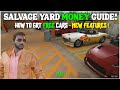 [PART-1] GTA Online SALVAGE YARD Money Guide | GET CARS 99% OFF | Business Guide To Make MILLIONS