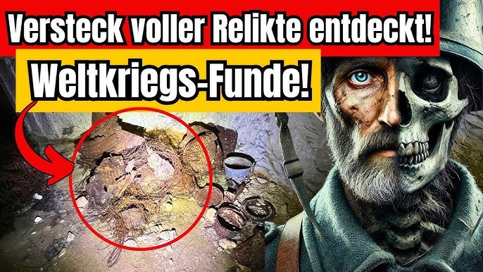 😮 Secret soldiers' hiding place discovered - World War II relics unearthed  by treasure hunters!