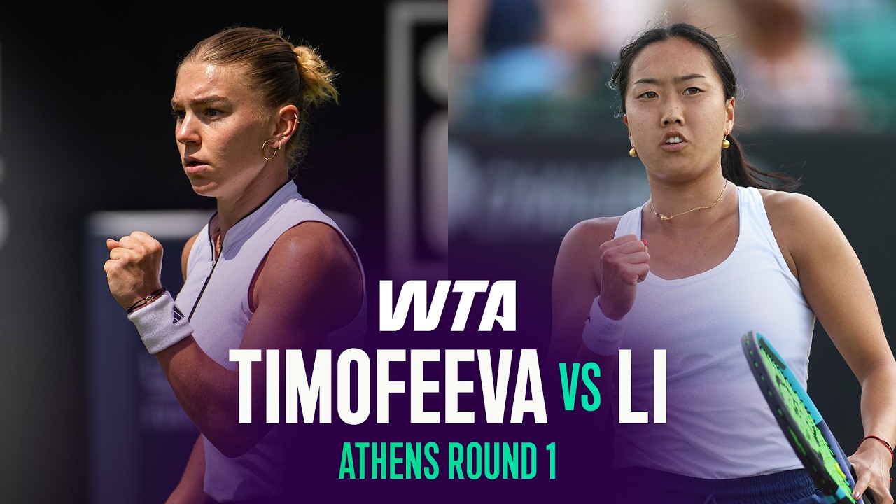 Maria Timofeeva vs. Ann Li | 2026 Athens Round 1 | WTA Match Highlights