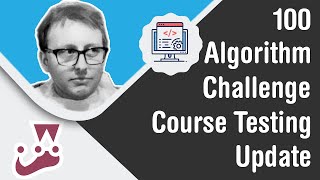 🏫  100 Algorithm Challenge Unit Testing Update with Jest by Testing Advocate Dylan Israel