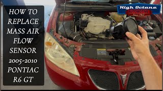 2005-2010 PONTIAC G6 GT MASS AIR FLOW SENSOR REPLACEMENT HOW-TO