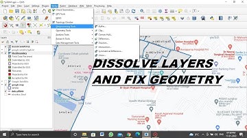 DISSOLVE LAYER AND FIX GEOMETRIES