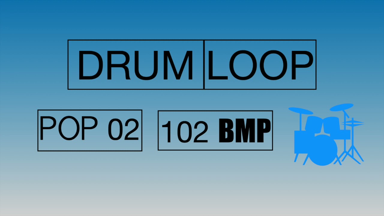 Drum Loop Pop02 102 BPM