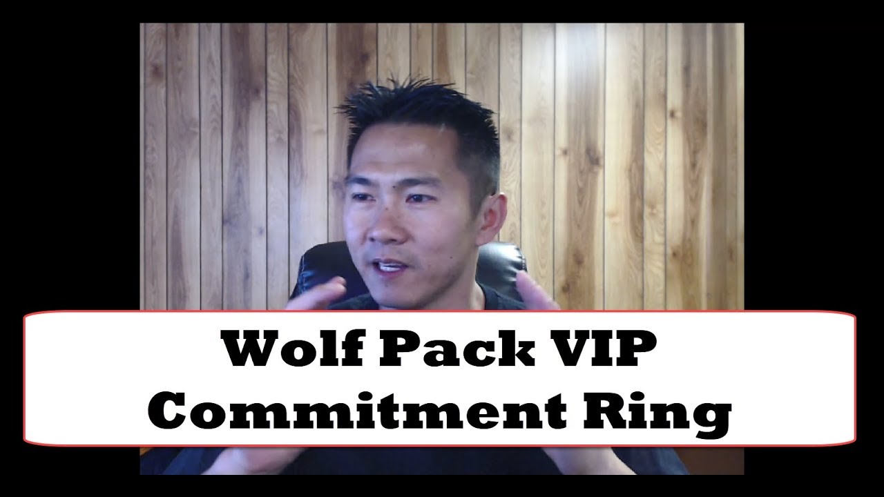 Wolf Pack VIP Cryptotrading Commitment Ring