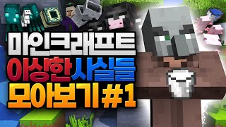 마인크래프트 이상한 사실들 모아보기 #1 (Minecraft) [블루위키]