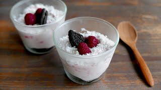 Oreo Raspberry Tiramisu | wa's Kitchen