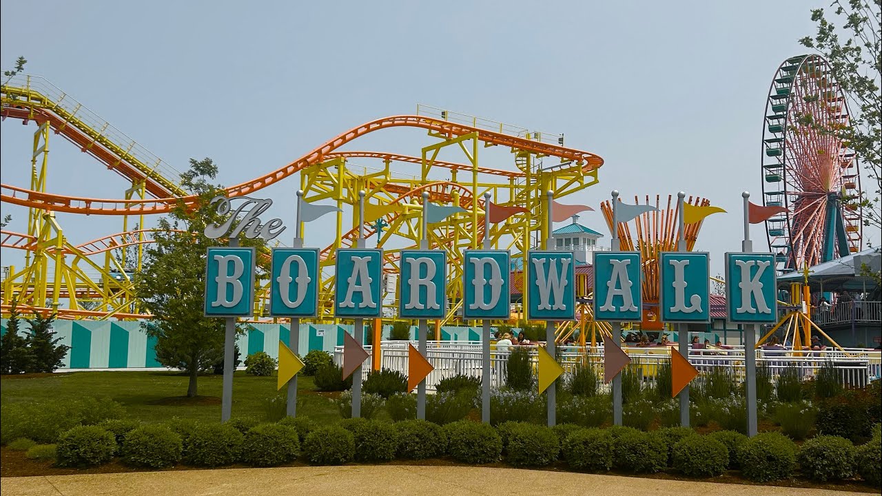 Cedar Point boardwalk tour