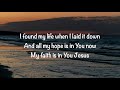 Jack cassidy  let go let god with lyrics2021