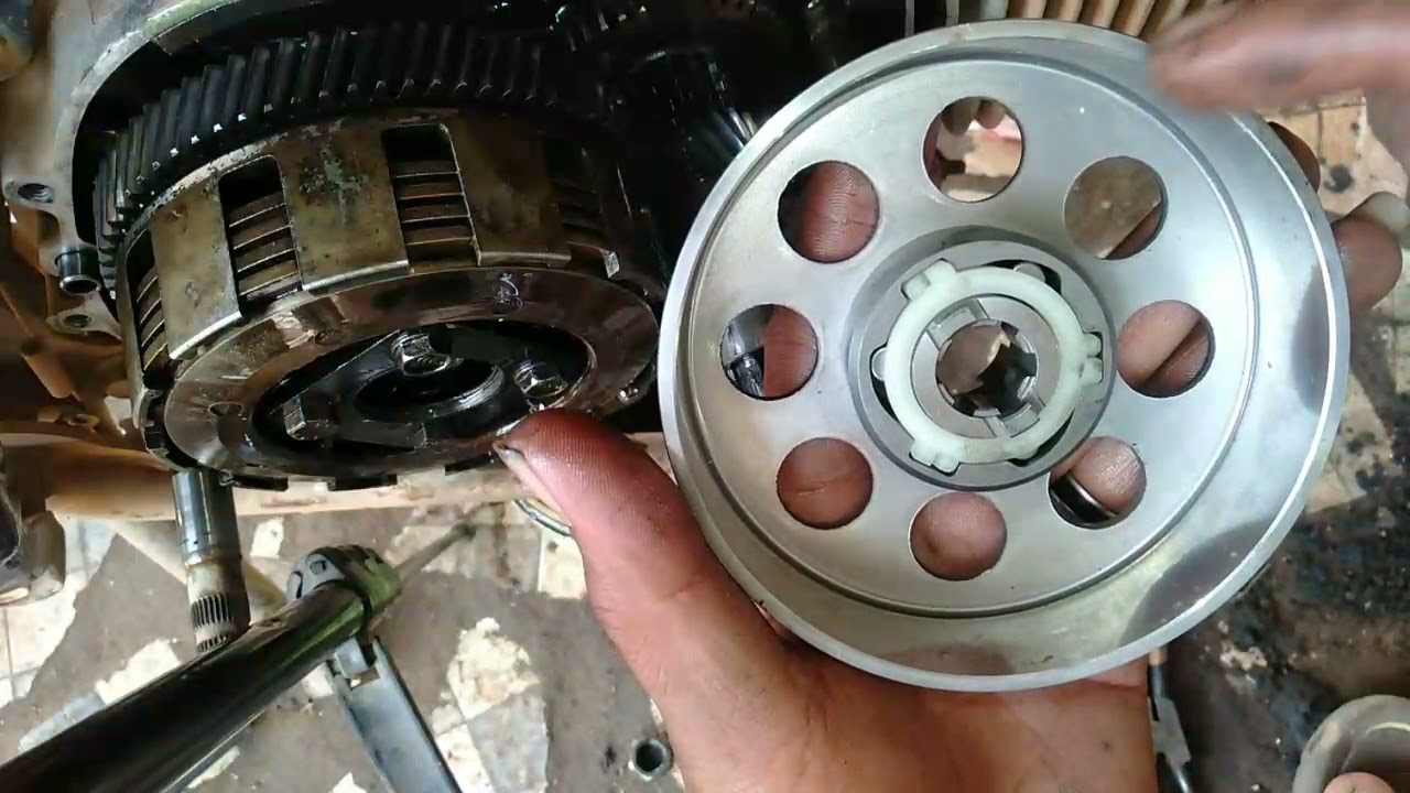 cara pasang kampas ganda shogun 125