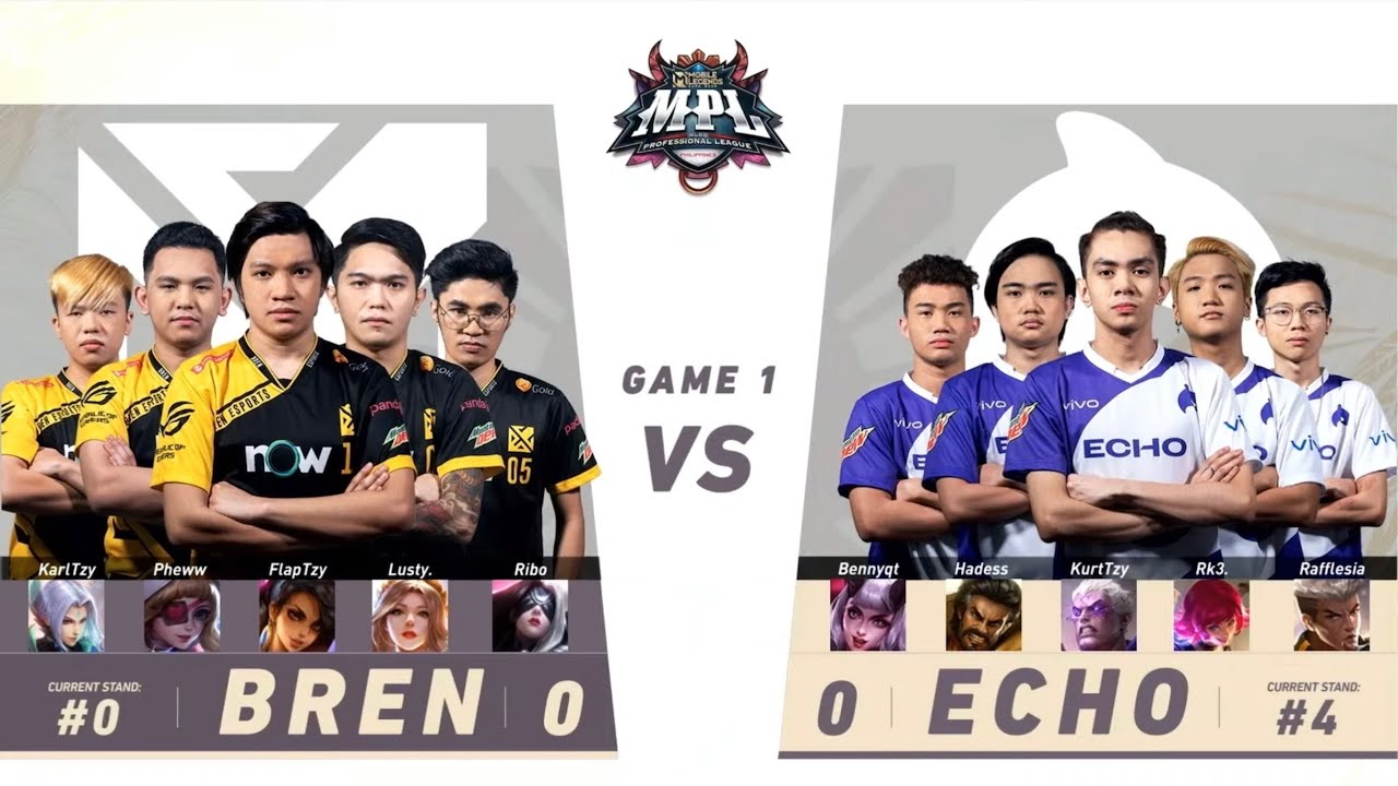 BREN ESPORTS vs. ECHO Game 1 Season 8 W1D2