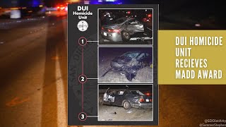 DUI Homicide Unit Receives MADD Award