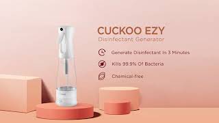 CUCKOO EZY DISINFECTANT SOLUTION GENERATOR, MALAYSIA.
