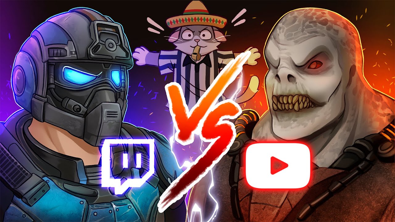 Inicié una GUERRA entre mis chats en Gears 5💀 (Twitch vs YouTube)