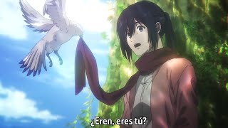 Eren Se Vuelve Una Paloma Y Se Reencuentra Con Mikasa