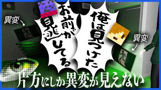 片方にしか見えない協力異変探しゲームでぺいんととの絆が試される【みつめ】