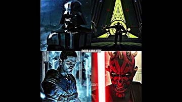 Vader VS Dooku VS Starkiller VS Maul