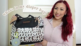 WHAT'S IN MY DIAPER BAG 🤍 | all of my favorite newborn items! | Petunia Pickle Bottom Pivot Backpack