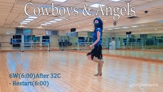 Cowboys U0026 Angels Linedance  Cho Peter Davenport