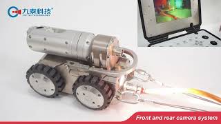Smart pipe crawler camera