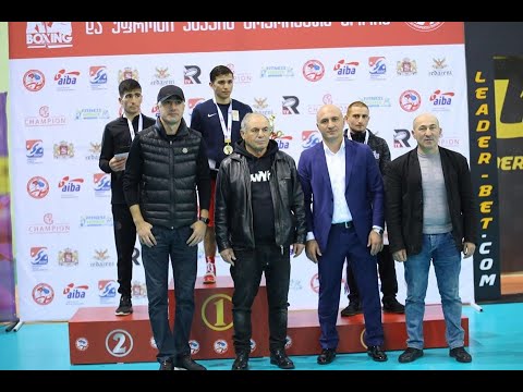 Georgian Boxing Final 17-11-2019(52kg) RED Nodari DARBAIDZE Tbilisi VS BLUE Stepan SHIRINIAN  Akhal.