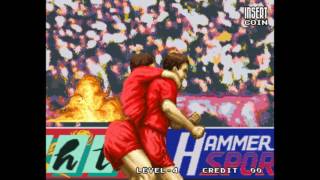 Tecmo World Soccer '96 Gameplay \u0026 Ending