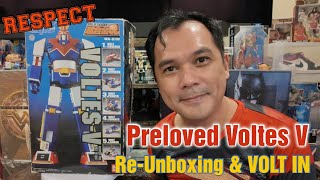 I Bought a Pre-Loved Voltes V GX-31V Respect for Volt in Box