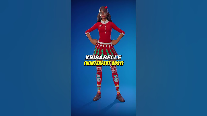 All Winterfest FREE Skins (2019 - 2024) #shorts #fortnite #winterfest