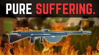 This French Machine Gun Is PURE SUFFERING...(Roblox Entrenched)