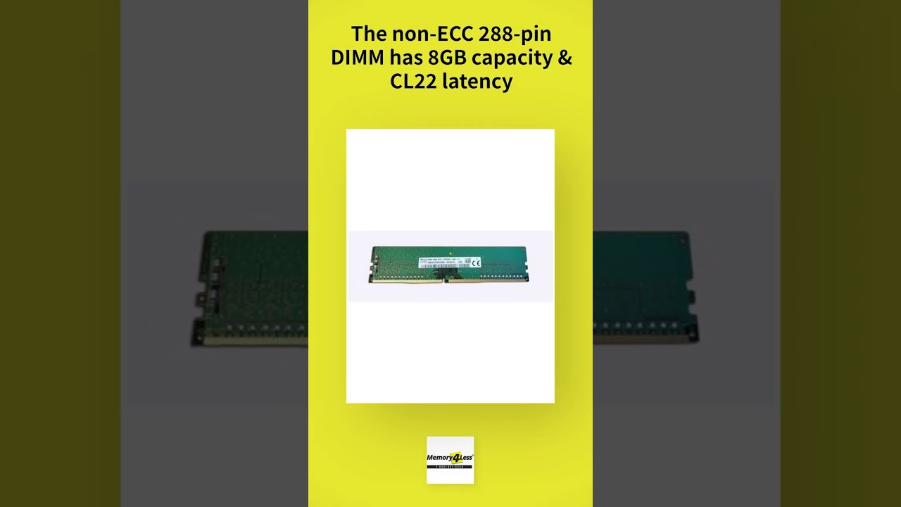 HMA81GU6DJR8N-XN Hynix DDR4 non-ECC Single Rank Memory Module 