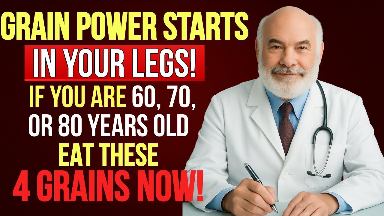 Top 4 Grains to Strengthen Your Legs! Prevent Leg Cramps in Seniors
