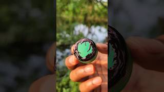 Pen ink on bottle cap#camping#bushcraft#trap#survival#outdoors#skills#experiment #shorts