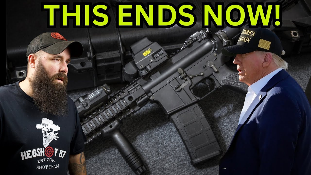 Трамп переходит на ядерный уровень из-за AR-15