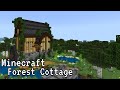 | 🌿 Building A Forest Cottage 🌳 | Minecraft Speed Build |