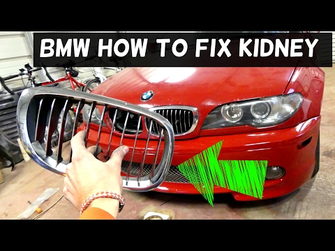 BMW LOOSE KIDNEY HOW TO FIX PERMANENTLY DEMONSTRATED ON E46