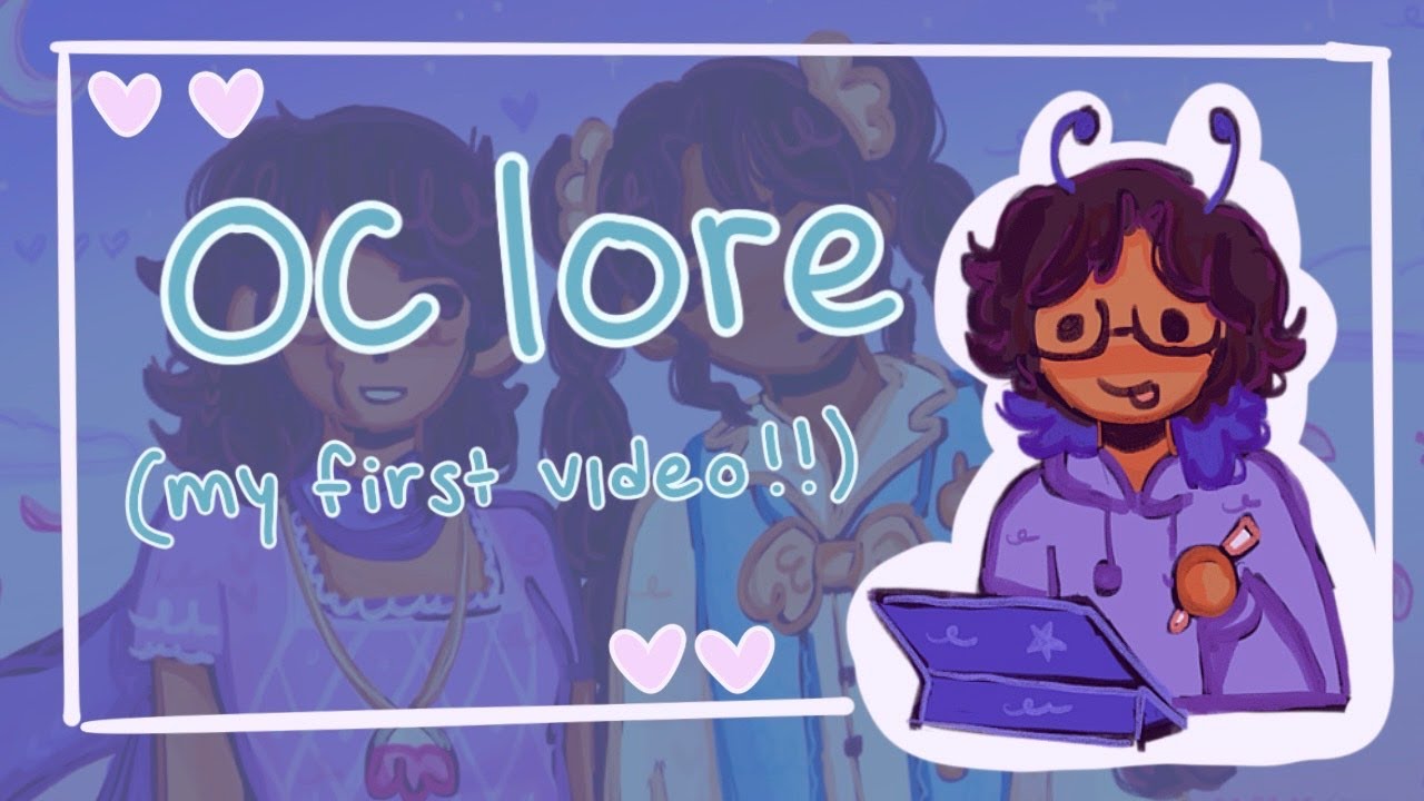 YAPPING ABOUT MY OCS (FIRST VIDEO!!) 🫧🍊🐚🌸🌊