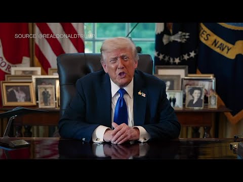 US President Donald Trump Speaks on Gaza Peace Plan