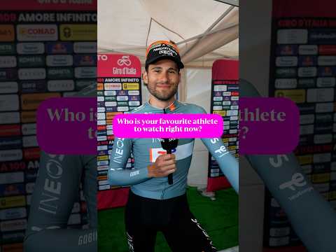 Carlos Alcaraz, LeBron James and more: The peloton pick their favourite athletes to watch 🤩 #cycling