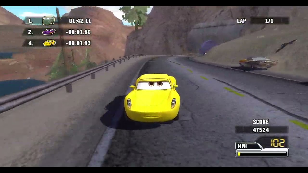 Cars: Race-O-Rama | Playing as Cruz Ramirez