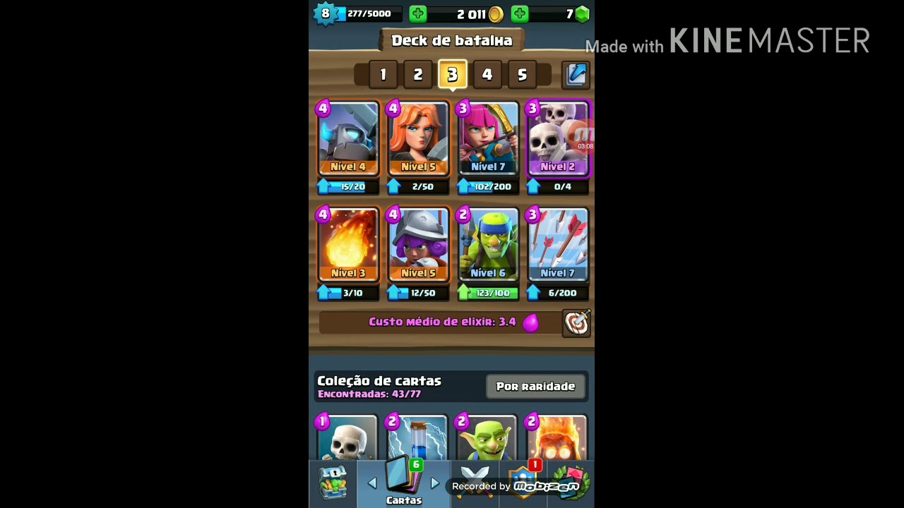 Clash Royale Deck Arena 1 Deutsch