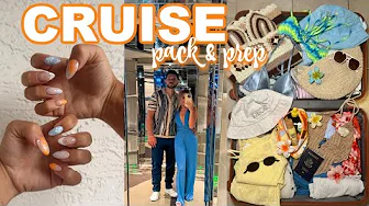 PACK AND PREP: cruise weekend, pick out outfits, & new nails