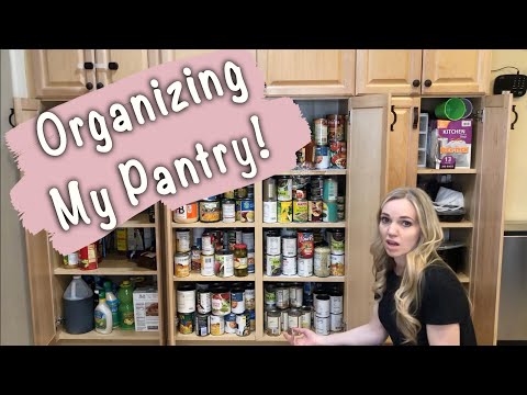 Organizing My Pantry