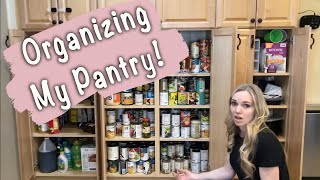 Organizing My Pantry