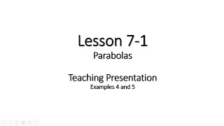 Celebrity Lesson 7-1 Examples 4 & 5 Net Worth