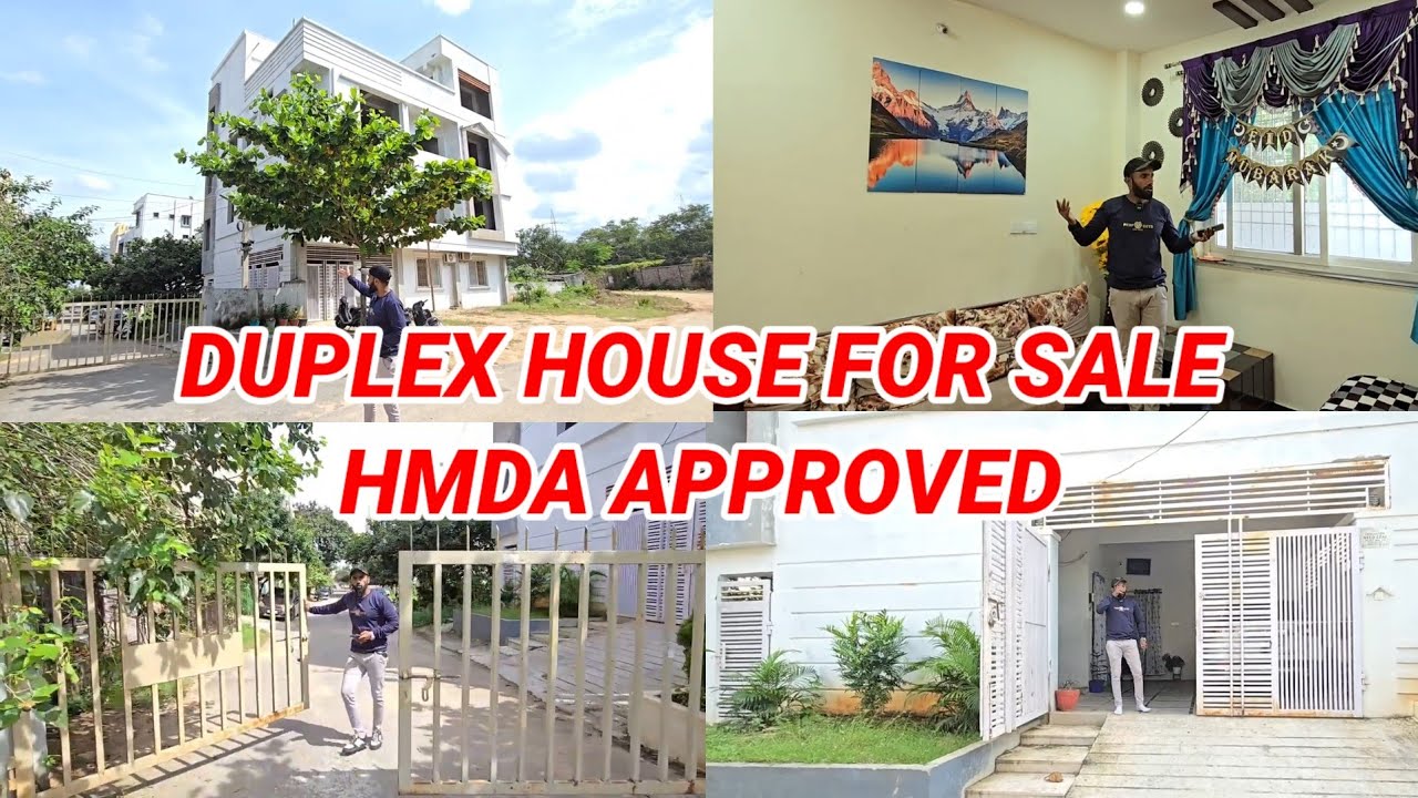 DUPLEX HOUSE FOR SALE IN KARMANGHAT HYDERABAD