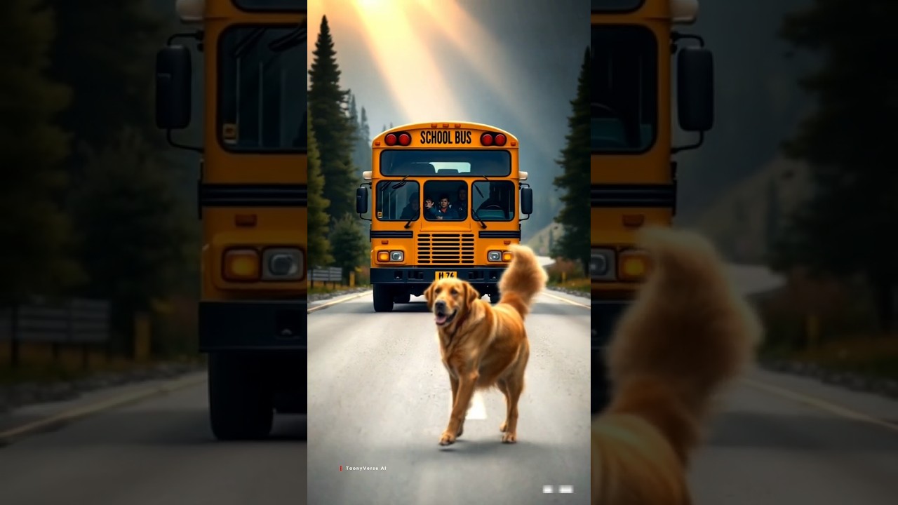 Hero Dog Saves School Bus from Deadly Landslide 🐶❤️ | True Story That Will Melt Your Heart
