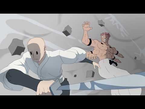 John Zenin vs Sukuna | fan ANIMATION