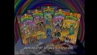 Mighty Morphin' Power Rangers VHS Polygram Commercial