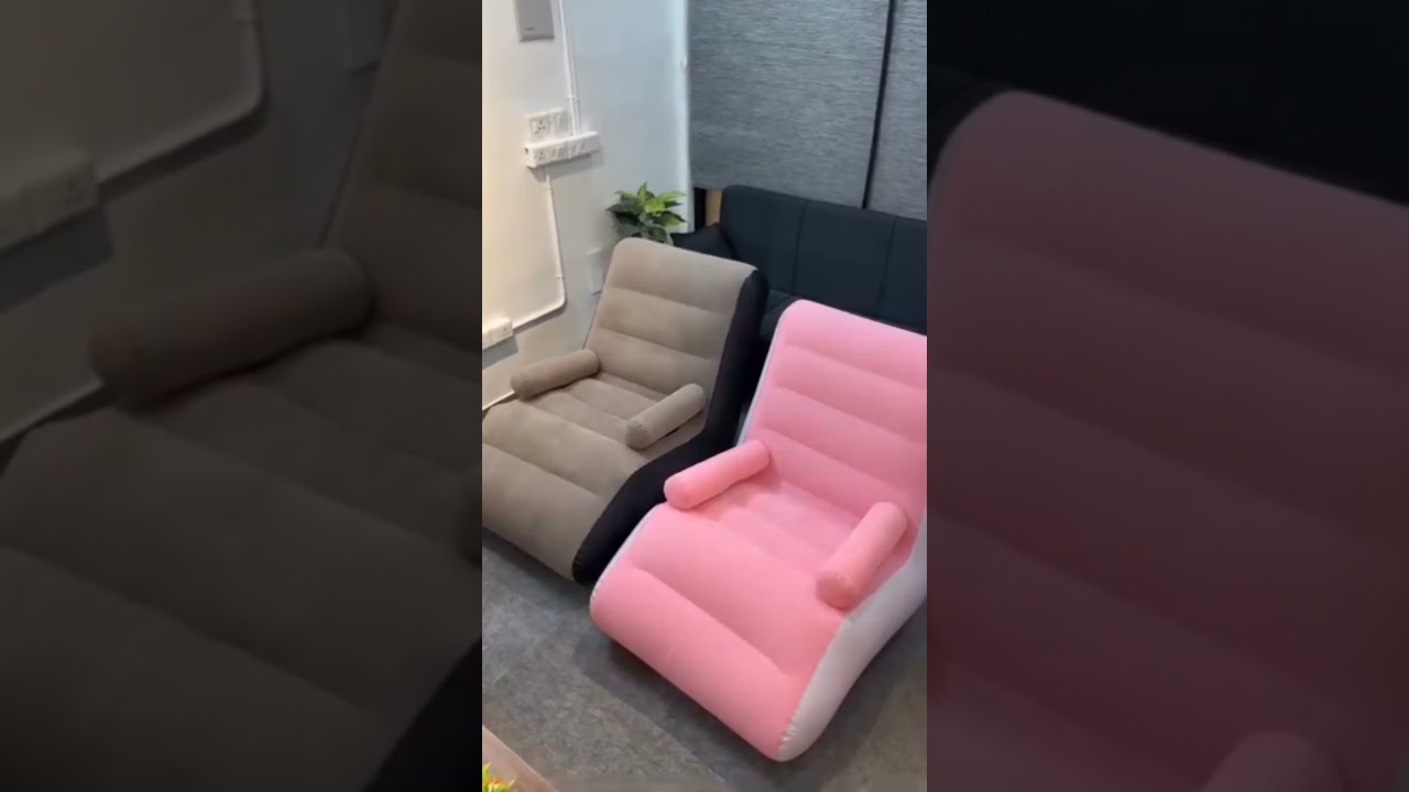 Inflatable Sofa with Armrests 