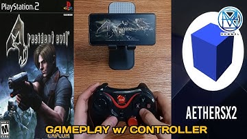 RESIDENT EVIL 4 PS2 GAMES AETHERSX2 on ANDROID