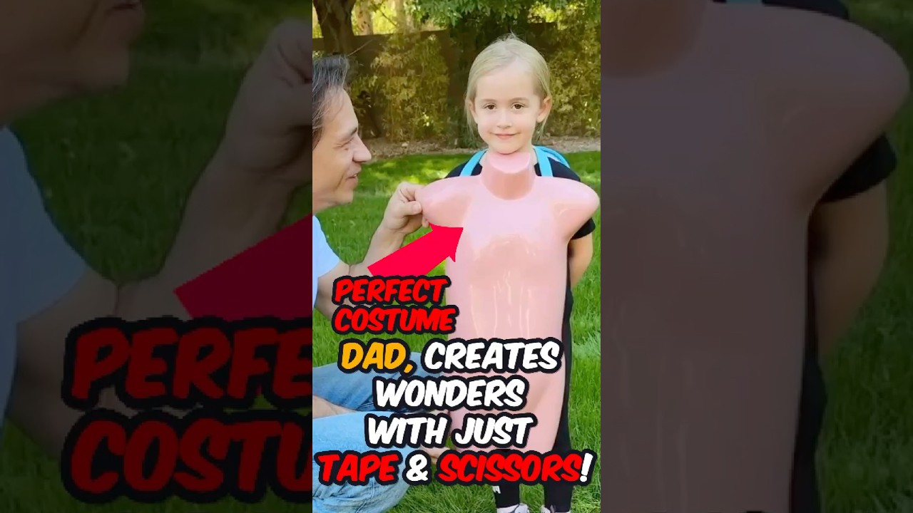 Backpack + Broken Mannequin = Unbelievable Halloween Costume! Watch to Believe! 👀